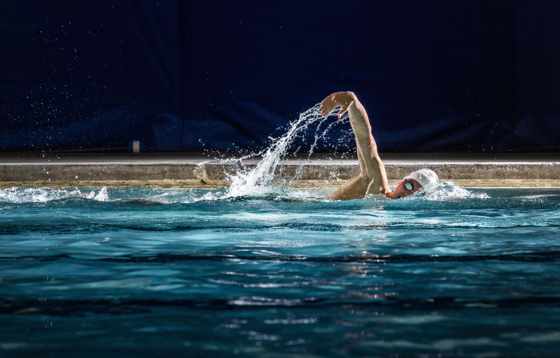 Jackson Rasmussen, boys swimmer of the year